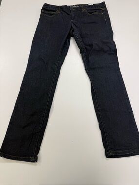 SKINN Men's Dark Blue Straight Jeans